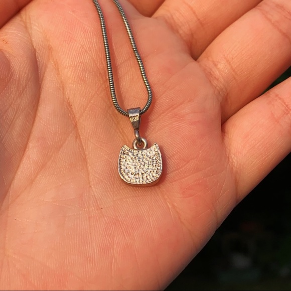 evil eye sparkly necklace charm - Picture 5 of 8